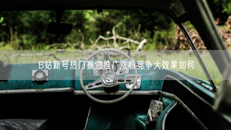 B站新号热门赛道推广涨粉竞争大效果如何