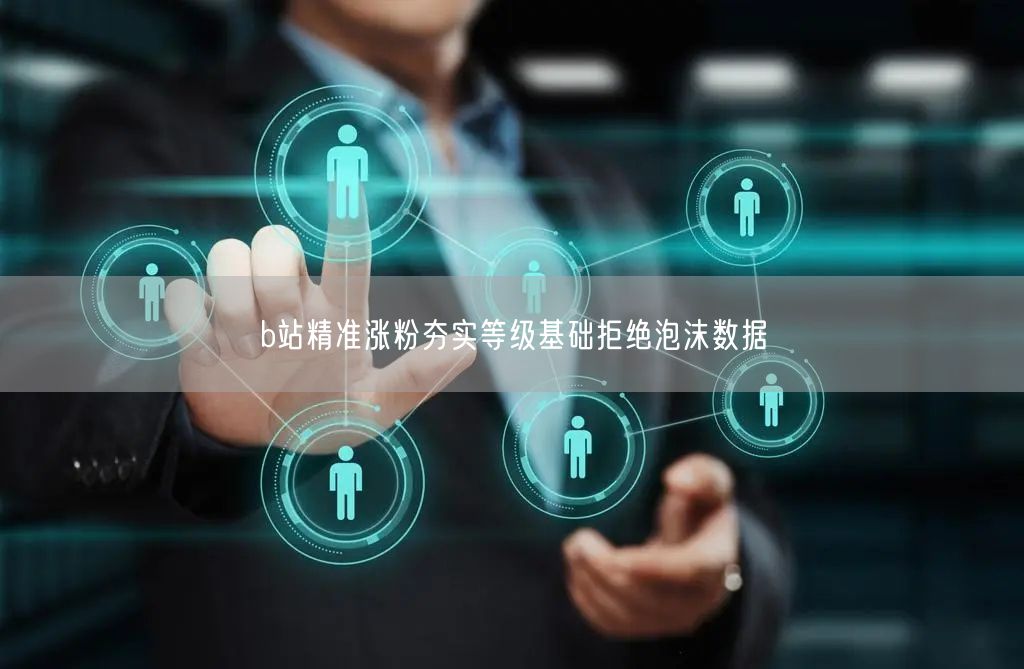 b站精准涨粉夯实等级基础拒绝泡沫数据