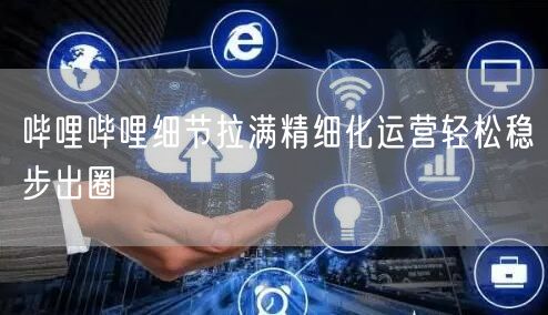 哔哩哔哩细节拉满精细化运营轻松稳步出圈